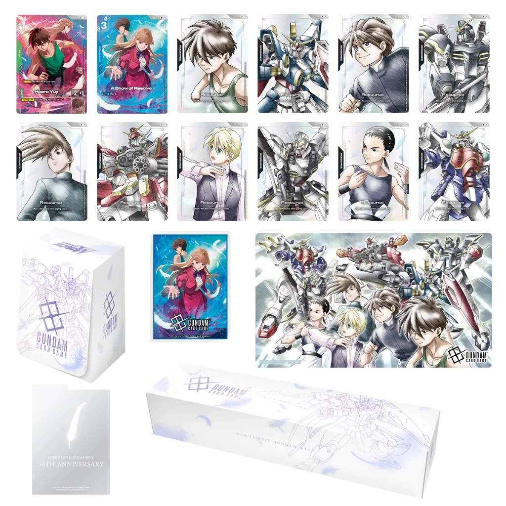 Bandai Gundam Card Game Premium Bandai Set PB01 Mobile Suit Gundam Wing 30th Anniversary 4582769965333 (การ์ด) Bandai Gundam Card Game Premium Bandai Set PB01 Mobile Suit Gundam Wing 30th Anniversary 4582769965333 (การ์ด)