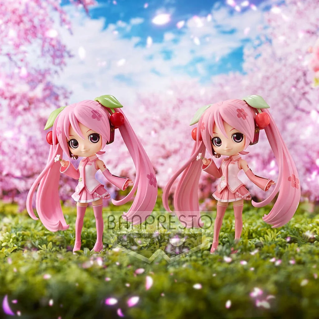 Banpresto Q Posket Sakura Miku (Ver.A) 4983164184389 (Figure)