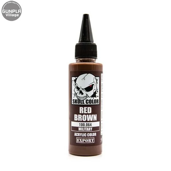 Skull Color 100.064 Red Brown 60 ml (Military) 8853100903649 (สี) Skull Color 100.064 Red Brown 60 ml (Military) 8853100903649 (สี)