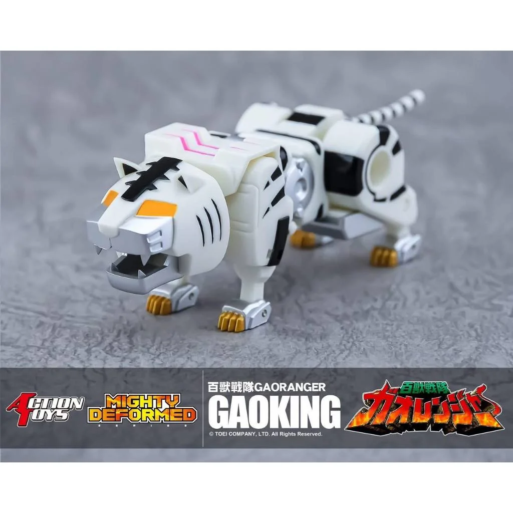 [Pre Order 08/2569] Action Toys Mighty Deformed Hyakuju Sentai Gaoranger GaoKing 4582119842246 (Action Figure)