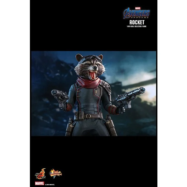 Hot Toys MMS548 Rocket : Avengers Endgame - 1/6 Scale MMS548 (Action Figure) Hot Toys MMS548 Rocket : Avengers Endgame - 1/6 Scale MMS548 (Action Figure)