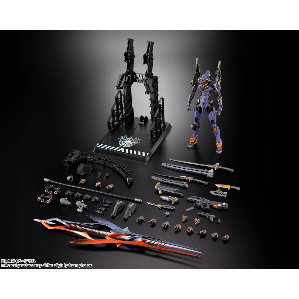 Bandai Metal Build Evangelion Test Type-01 30th With the Spear of Gaius 4573102676337 (Action Figure) Bandai Metal Build Evangelion Test Type-01 30th With the Spear of Gaius 4573102676337 (Action Figure)