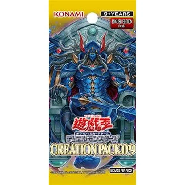 Konami Yu-Gi-Oh! Asia English - Creation Pack 09 (CR09-AE) แบบกล่อง (15 ซอง) 4988602178883 (การ์ดยูกิ) Konami Yu-Gi-Oh! Asia English - Creation Pack 09 (CR09-AE) แบบกล่อง (15 ซอง) 4988602178883 (การ์ดยูกิ)