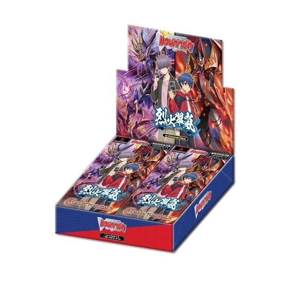 Bushiroad Vanguard ภาษาไทย VG-D-CP07 Booster Pack 07 Raging Flames Against Emerald Storm แบบกล่อง (20 ซอง) 8859230024315 Bushiroad Vanguard ภาษาไทย VG-D-CP07 Booster Pack 07 Raging Flames Against Emerald Storm แบบกล่อง (20 ซอง) 8859230024315
