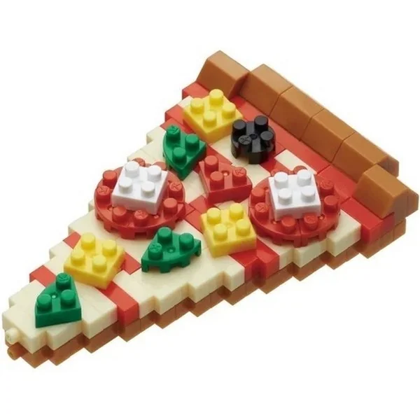 Kawada nanoblock NBC_244 Pizza 4972825208458 (นาโนบล็อค) Kawada nanoblock NBC_244 Pizza 4972825208458 (นาโนบล็อค)