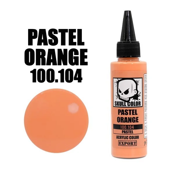 Skull Color 100.104 Pastel Orange 60 ml (Pastel) 8853100904479 (สี) Skull Color 100.104 Pastel Orange 60 ml (Pastel) 8853100904479 (สี)