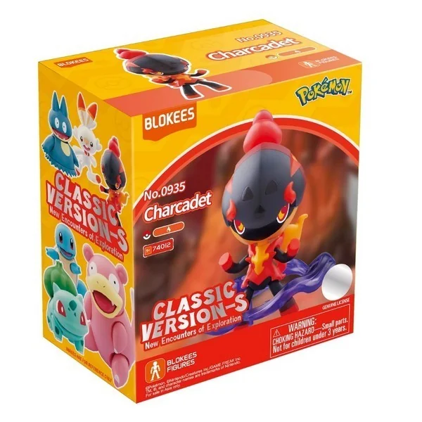 Blokees Pokemon 74012 Pokemon Classic Edition CV-S Charcadet 810181531022 (Figure) Blokees Pokemon 74012 Pokemon Classic Edition CV-S Charcadet 810181531022 (Figure)