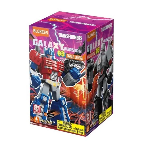 Blokees (สุ่ม 1 / จาก 10 แบบ) Transformers 71106 Galaxy Version 06 Parallel Universe 858050008893 (Figure) Blokees (สุ่ม 1 / จาก 10 แบบ) Transformers 71106 Galaxy Version 06 Parallel Universe 858050008893 (Figure)