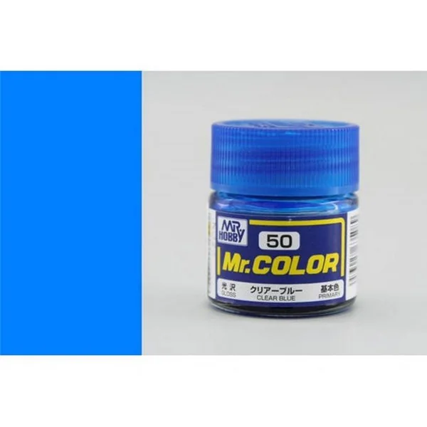 Mr.Hobby Mr.Color C50 Clear Blue Gloss (10ml) 4973028635089 (สี) Mr.Hobby Mr.Color C50 Clear Blue Gloss (10ml) 4973028635089 (สี)