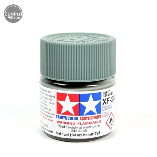 Tamiya 81725 Acrylic Mini XF-25 Light Sea Grey 45035722 (สี) Tamiya 81725 Acrylic Mini XF-25 Light Sea Grey 45035722 (สี)
