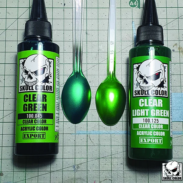 Skull Color 100.125 Clear Light Green 60 ml [Clear Color] 8853100904158 (สี)