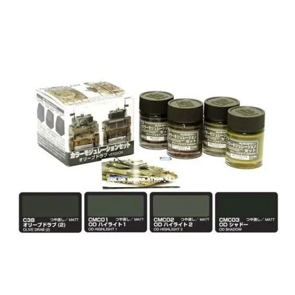 Mr.Hobby Mr.Color CS581 Modulation Set Olive Drab Version 4973028111194 (สี) Mr.Hobby Mr.Color CS581 Modulation Set Olive Drab Version 4973028111194 (สี)