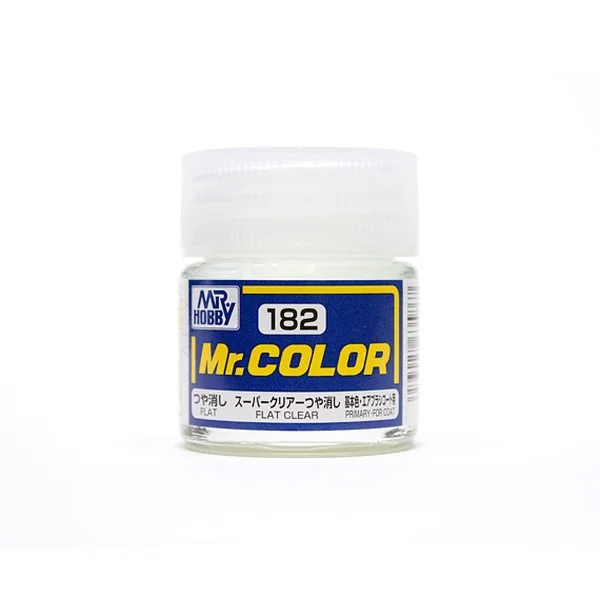Mr.Hobby Mr.Color C182 Clear Flat (10ml) 4973028635867 (สี) Mr.Hobby Mr.Color C182 Clear Flat (10ml) 4973028635867 (สี)