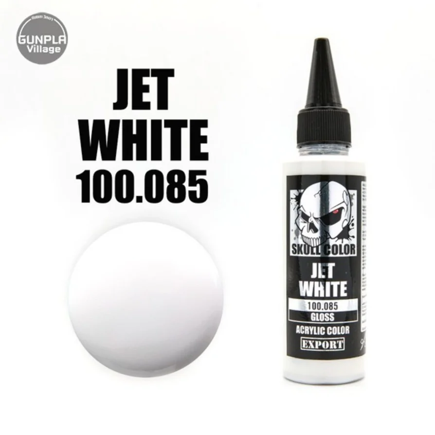Skull Color 100.085 Jet White 60 ml (Gloss) 8853100903854 (สี)