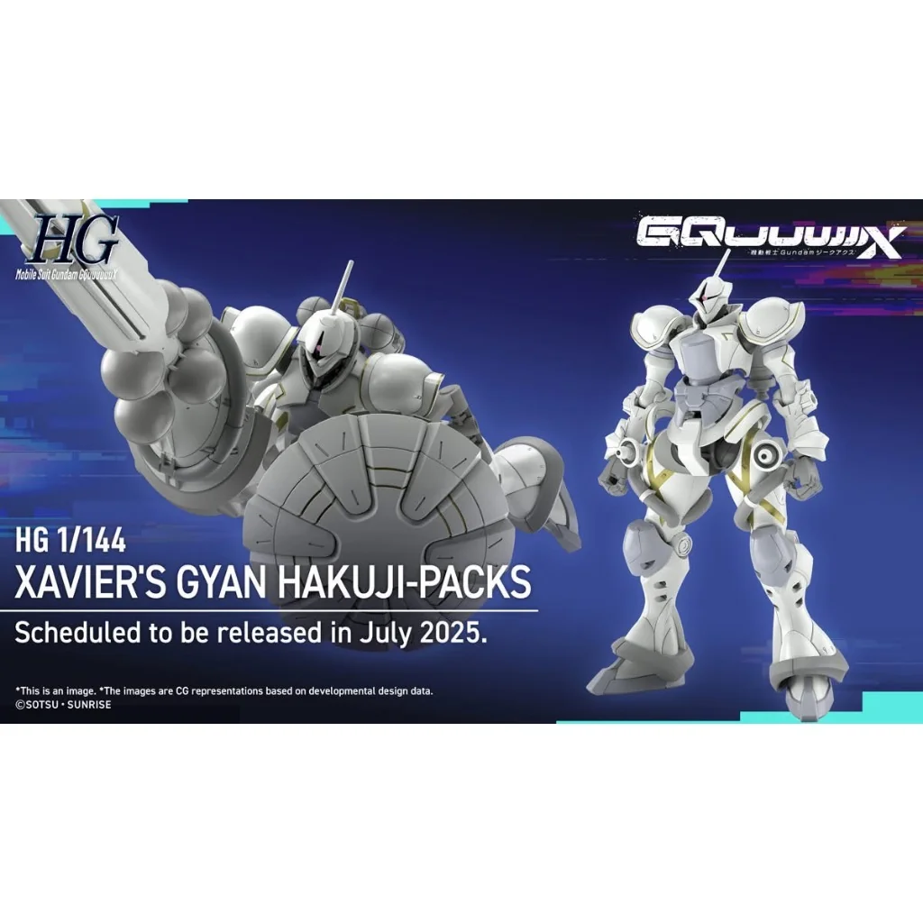 Bandai HG Xavier's Gyan Hakuji-Packs 4573102685940 (Plastic Model) Bandai HG Xavier's Gyan Hakuji-Packs 4573102685940 (Plastic Model)