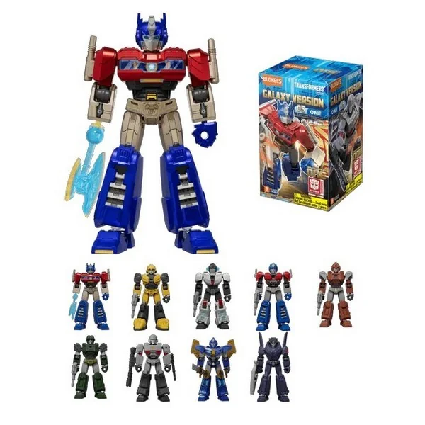 Blokees (สุ่ม 1 / จาก 10 แบบ) Transformers 71105 Galaxy Version 05 One Wave 1 858050008695 (Figure)