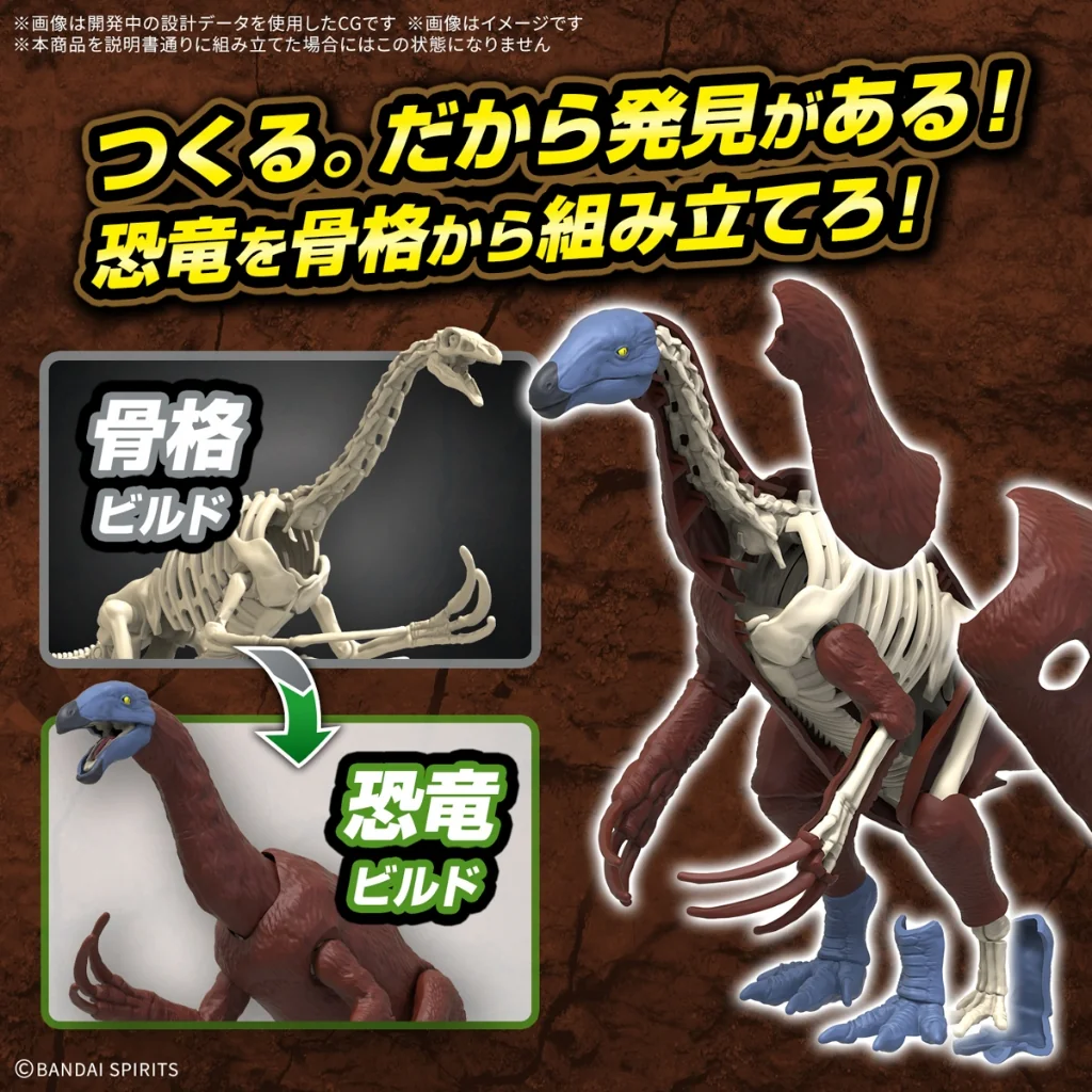 Bandai PLANNOSAURUS Therizinosaurus 4573102683472 (Plastic Model)