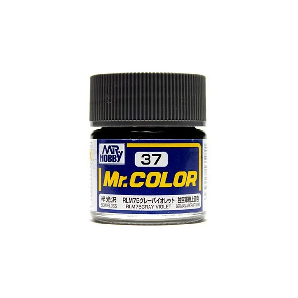 Mr.Hobby Mr.Color C37 RLM75 Gray Violet Semi-Gloss (10ml) 4973028535952 (สี) Mr.Hobby Mr.Color C37 RLM75 Gray Violet Semi-Gloss (10ml) 4973028535952 (สี)