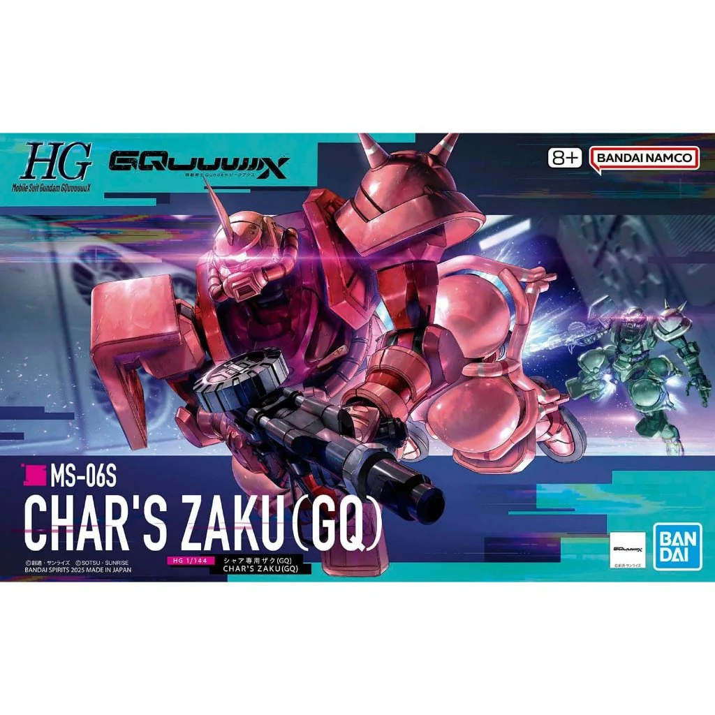 Bandai HG Char's Zaku (GQ) 4573102691903 (Plastic Model) Bandai HG Char's Zaku (GQ) 4573102691903 (Plastic Model)