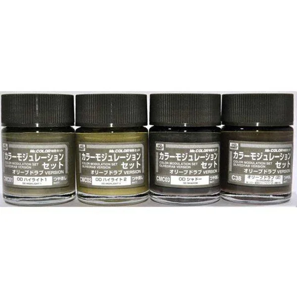 Mr.Hobby Mr.Color CS581 Modulation Set Olive Drab Version 4973028111194 (สี) Mr.Hobby Mr.Color CS581 Modulation Set Olive Drab Version 4973028111194 (สี)