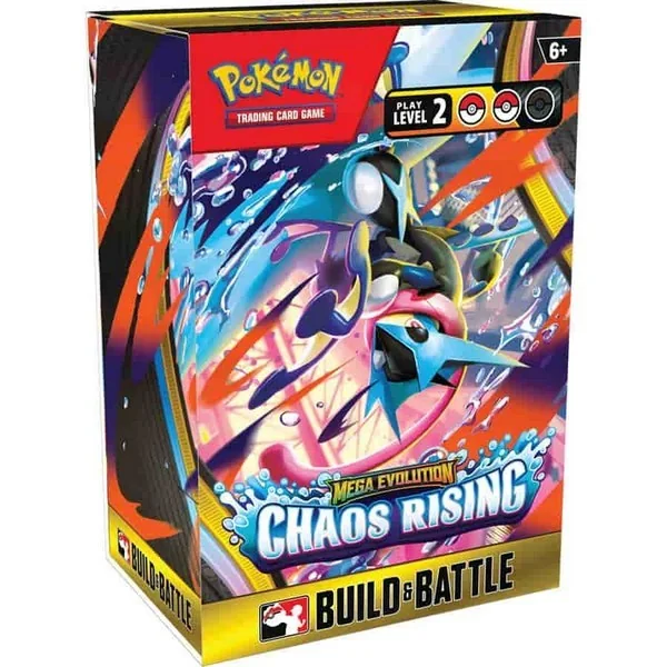 Pokemon ENG Mega Evolution Chaos Rising Build & Battle Box 196214154148 (การ์ดโปเกมอน) Pokemon ENG Mega Evolution Chaos Rising Build & Battle Box 196214154148 (การ์ดโปเกมอน)