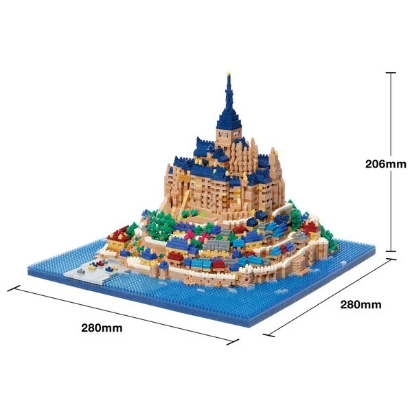 Kawada nanoblock NB-059 Mont Saint-Michel Deluxe Edition 4972825228449 (นาโนบล็อค) Kawada nanoblock NB-059 Mont Saint-Michel Deluxe Edition 4972825228449 (นาโนบล็อค)