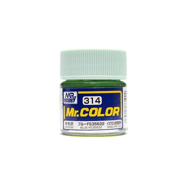 Mr.Hobby Mr.Color C314 Blue FS35622 Semi-Gloss (10ml) 4973028735000 (สี) Mr.Hobby Mr.Color C314 Blue FS35622 Semi-Gloss (10ml) 4973028735000 (สี)