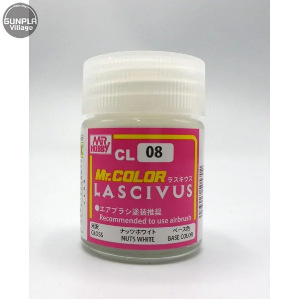 Mr.Hobby Mr.Color CL08 Lascivus Nuts White Gloss 4973028505702 Mr.Hobby Mr.Color CL08 Lascivus Nuts White Gloss 4973028505702