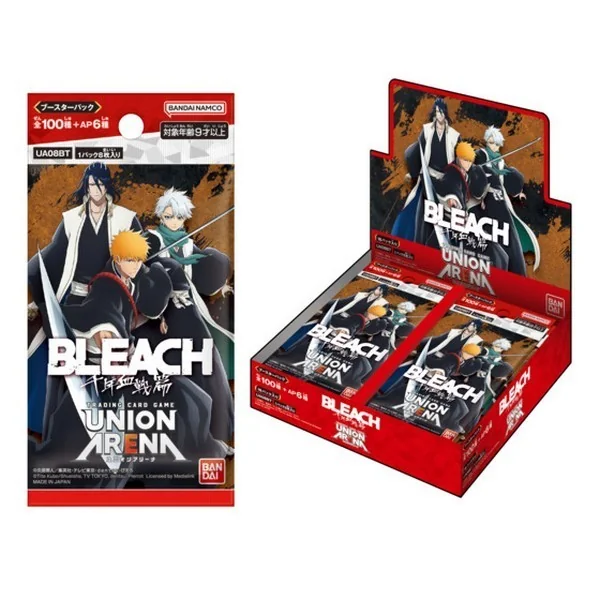 Bandai Union Arena Booster Box UA08BT Bleach แบบกล่อง (16 ซอง) 4549660955023 (การ์ด)