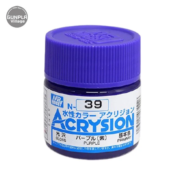 Mr.Hobby MR.ACRYSION COLOR N-39 PURPLE 4973028034226 (สี) Mr.Hobby MR.ACRYSION COLOR N-39 PURPLE 4973028034226 (สี)