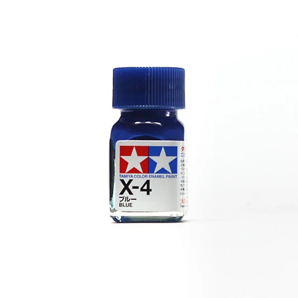 Tamiya Enamel Color 80004 X-4 Blue (Gloss) 4950344066766 (สี)