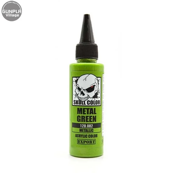 Skull Color 120.082 Metal Green 60 ml Metallic 8853100903823 (สี) Skull Color 120.082 Metal Green 60 ml Metallic 8853100903823 (สี)