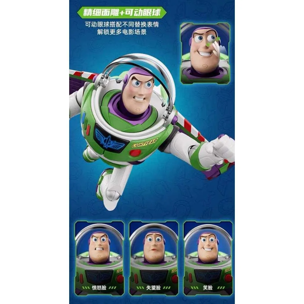 [Pre Order 08/2569] Blokees Toy Story Champion Class Hi-Tech Edition Buzz Lightyear (Plastic Model)
