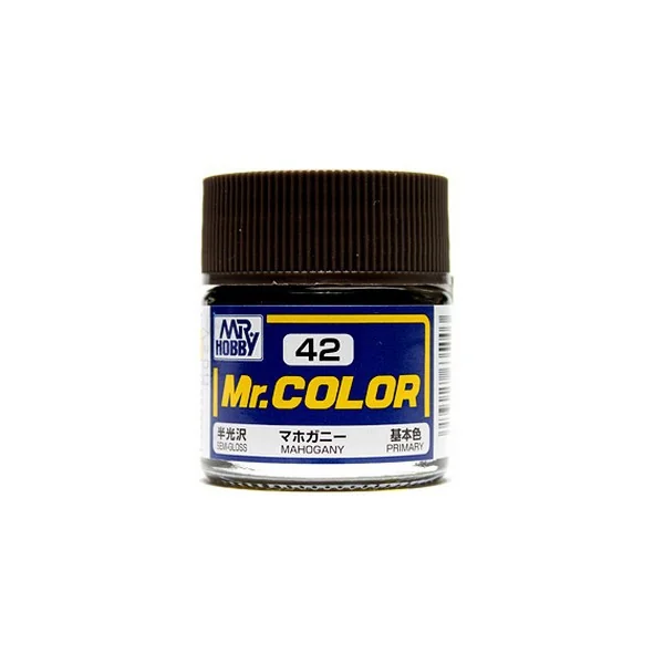 Mr.Hobby Mr.Color C42 Mahogany Semi-Gloss (10ml) 4973028635003 (สี) Mr.Hobby Mr.Color C42 Mahogany Semi-Gloss (10ml) 4973028635003 (สี)