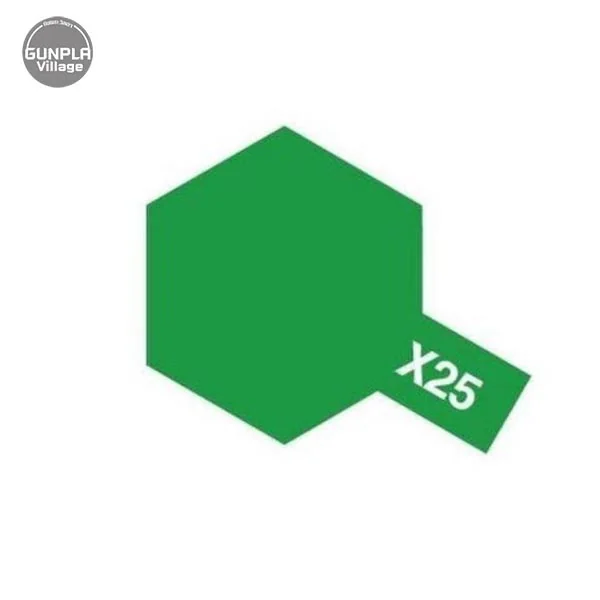 Tamiya Enamel Color 80025 X-25 Clear Green (Gloss Clear) 45135248 (สี) Tamiya Enamel Color 80025 X-25 Clear Green (Gloss Clear) 45135248 (สี)