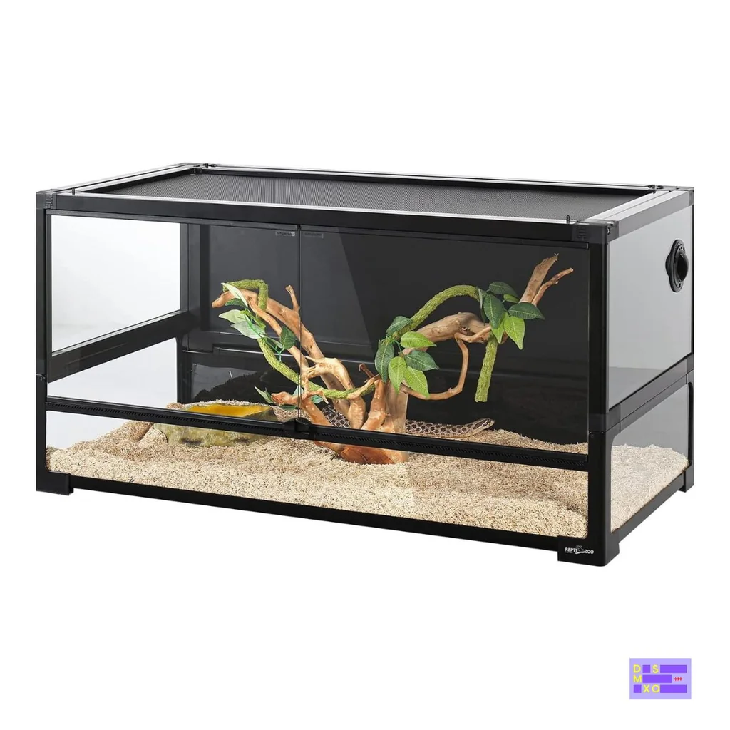 REPTIZOO - Terrarium 90×45×45cm ตู้เลี้ยงสัตว์เลื้อยคลาน ขนาด 50 แกลลอน สำหรับสัตว์เลื้อยคลาน กิ้งก่า งู ตุ๊กแก REPTIZOO - Terrarium 90×45×45cm ตู้เลี้ยงสัตว์เลื้อยคลาน ขนาด 50 แกลลอน สำหรับสัตว์เลื้อยคลาน กิ้งก่า งู ตุ๊กแก