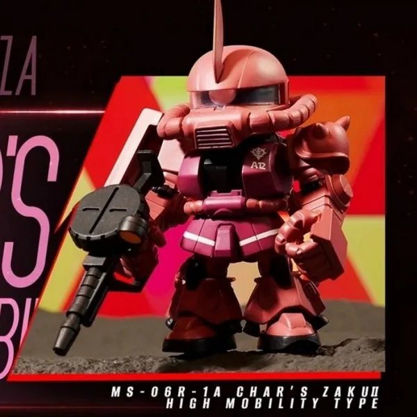 Bandai (สุ่ม 1 / จาก 8 แบบ) QMSV MINI Char’s Custom 6974913233517 (Figure) Bandai (สุ่ม 1 / จาก 8 แบบ) QMSV MINI Char’s Custom 6974913233517 (Figure)