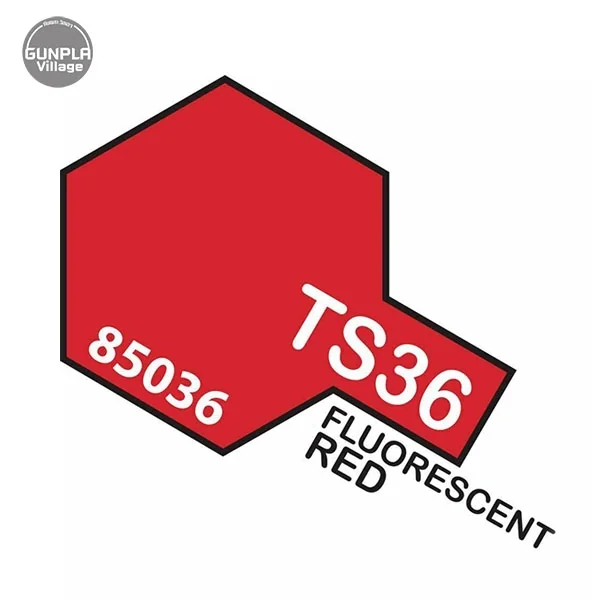 Tamiya 85036 TS-36 Fluorescent Red 4950344993789 (สี) Tamiya 85036 TS-36 Fluorescent Red 4950344993789 (สี)