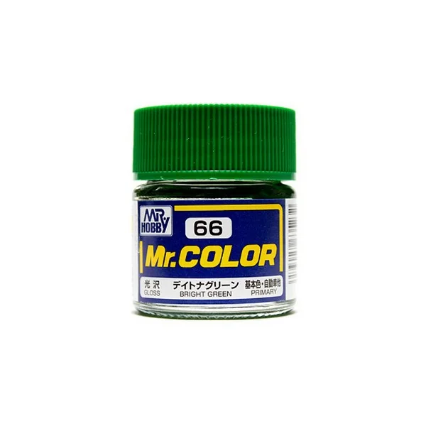 Mr.Hobby Mr.Color C66 Bright Green Glosss (10ml) 4973028635232 (สี) Mr.Hobby Mr.Color C66 Bright Green Glosss (10ml) 4973028635232 (สี)