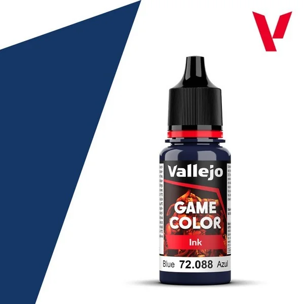 Vallejo Game Color Ink 72.088 Blue 18 ml 8429551720885 (สี) Vallejo Game Color Ink 72.088 Blue 18 ml 8429551720885 (สี)