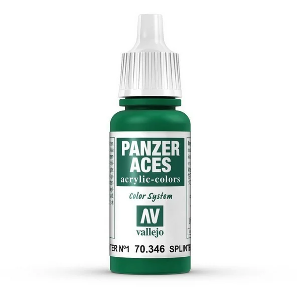 Vallejo Panzer Aces 70.346 Splinter Blotches I 17 ml 8429551703468 (สี)