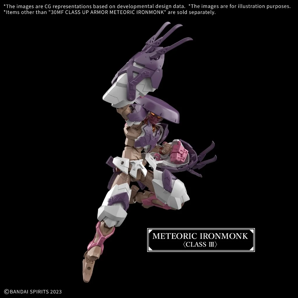 [Pre Order 07/2569] Bandai 30MF Class Up Armor Meteoric Ironmonk 4573102742537 (Plastic Model)
