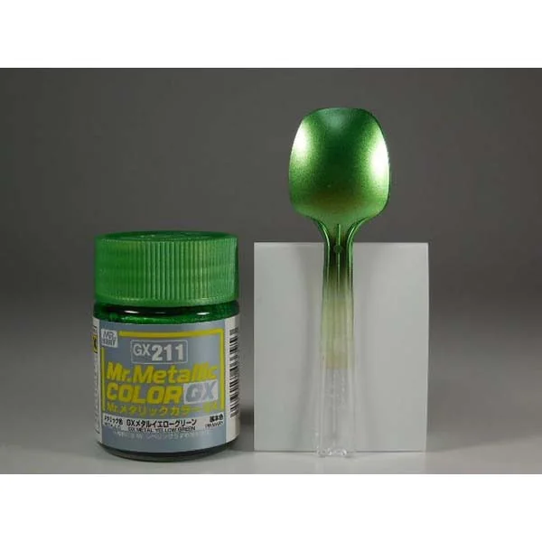 Mr.Hobby Mr.Metallic Color GX211 Yellow Green 4973028033953 (สี) Mr.Hobby Mr.Metallic Color GX211 Yellow Green 4973028033953 (สี)