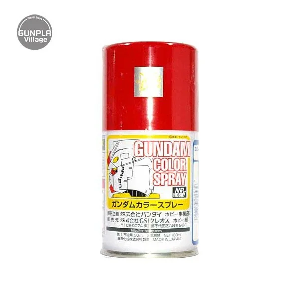 Mr.Hobby MR.GUNDAM COLOR SPRAY SG12 MS Sazabi Red 4973028935127 (สี) Mr.Hobby MR.GUNDAM COLOR SPRAY SG12 MS Sazabi Red 4973028935127 (สี)