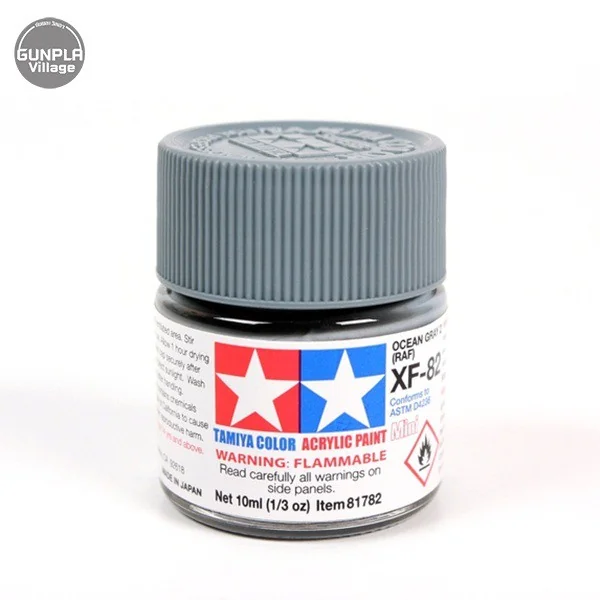 Tamiya 81782 Acrylic Mini XF-82 Ocean Gray 2 (RAF) 45074004 (สี) Tamiya 81782 Acrylic Mini XF-82 Ocean Gray 2 (RAF) 45074004 (สี)
