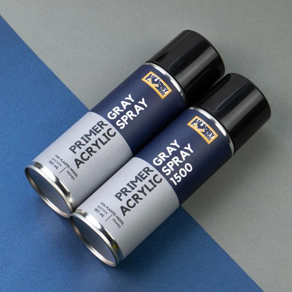 Hobby Bro HB-004 Primer Gray Acrylic Spray 1500 180 ml HB004PGAS1500 (สเปรย์) Hobby Bro HB-004 Primer Gray Acrylic Spray 1500 180 ml HB004PGAS1500 (สเปรย์)