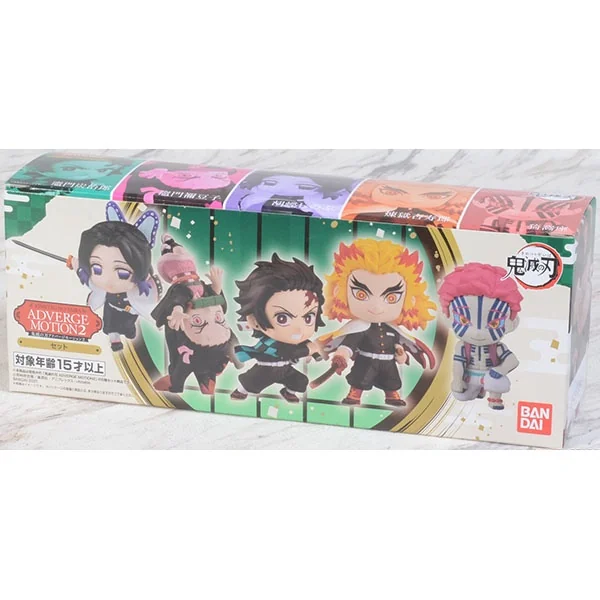 [ครบ Set 5 กล่อง] Bandai Demon Slayer : Kimetsu no Yaiba Adverge Motion 2 (Box Set) 4549660542988 (Figure)