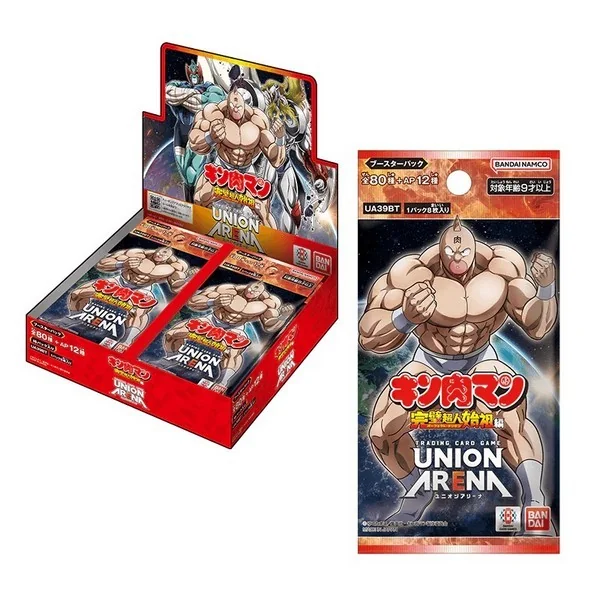 Bandai Union Arena Booster Box UA39BT Kinnikuman แบบกล่อง (16 ซอง) 4582769824944 (การ์ด) Bandai Union Arena Booster Box UA39BT Kinnikuman แบบกล่อง (16 ซอง) 4582769824944 (การ์ด)