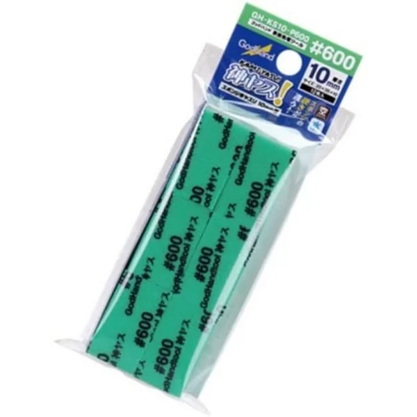 GodHand GH-KS10-P600 Kamiyasu Sanding Stick 10mm #600 (12 Pcs) 4562349878093 (Tool)