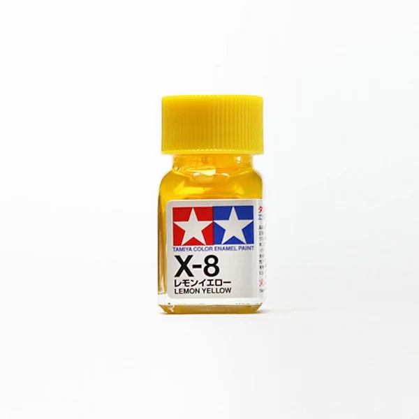 Tamiya Enamel Color 80008 X-8 Lemon Yellow (Gloss) 45135071 4950344066803 (สี) Tamiya Enamel Color 80008 X-8 Lemon Yellow (Gloss) 45135071 4950344066803 (สี)